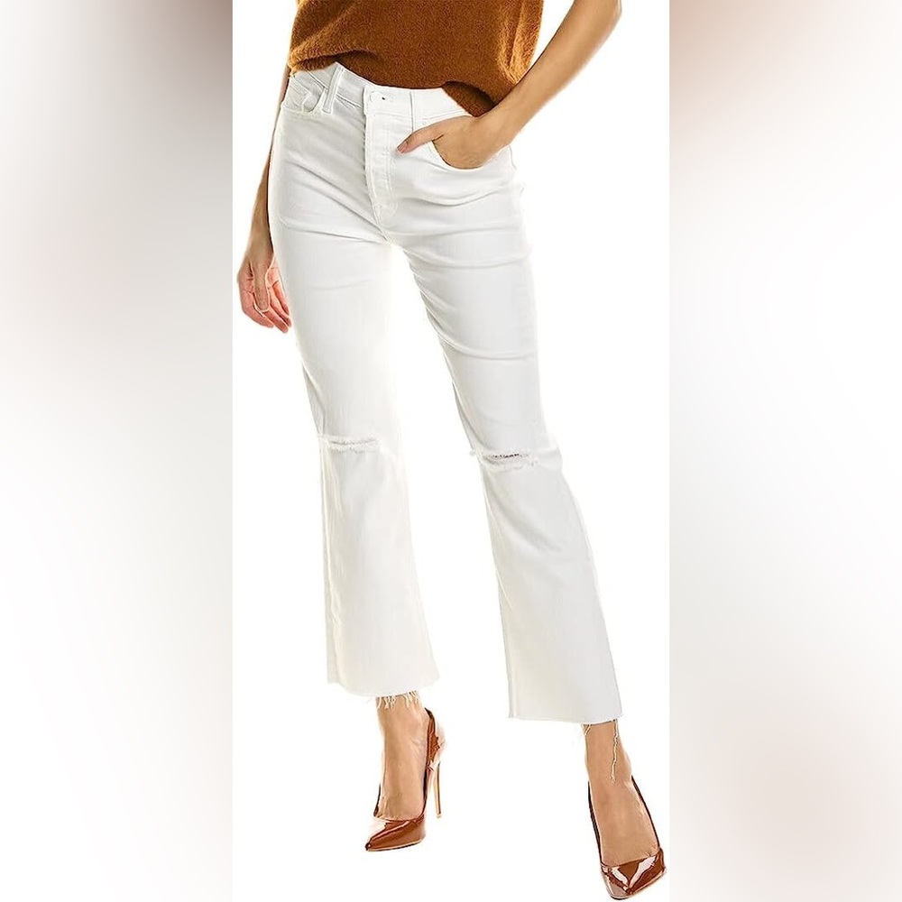 NEW MOTHER The Tripper High Waist Ankle Flare Jeans Size 29
